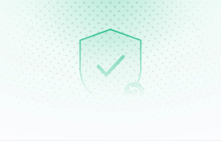 Shield with a checkmark representing automatic compliance updates